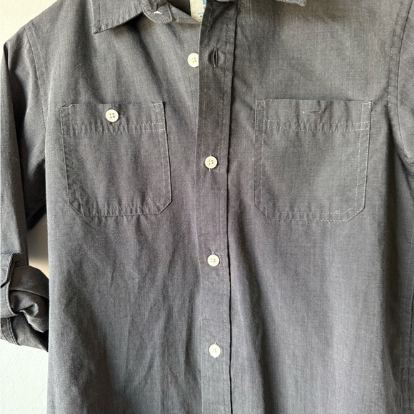 Urban Pipeline Charcoal Button-Down Shirt - Picture 3 of 4